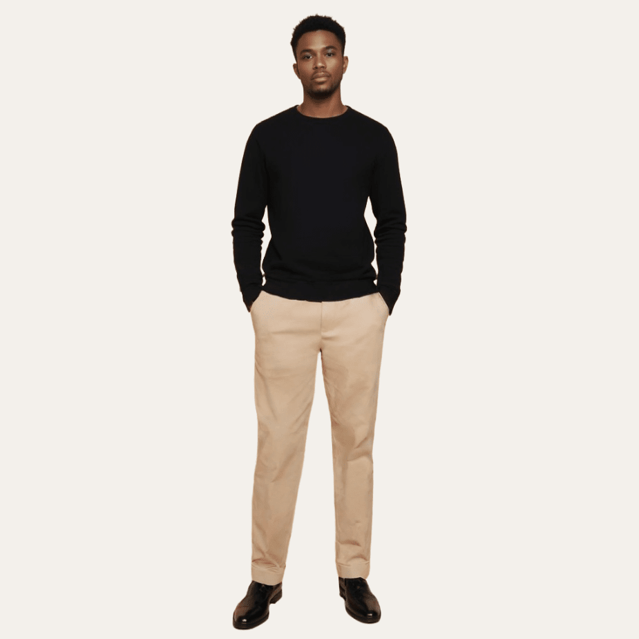 100% Cotton Chino Pants LUDO MARINO